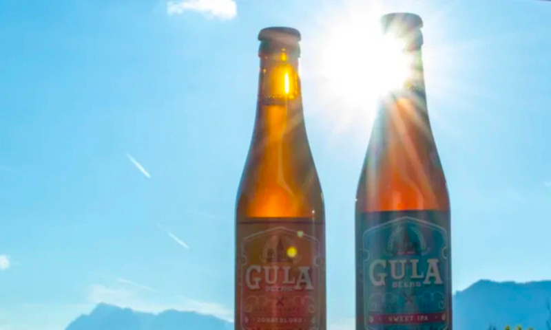 Gula bieren met uitzicht Gula bieren met uitzicht